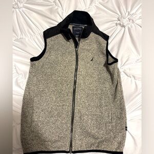 Boys Nautica gray vest